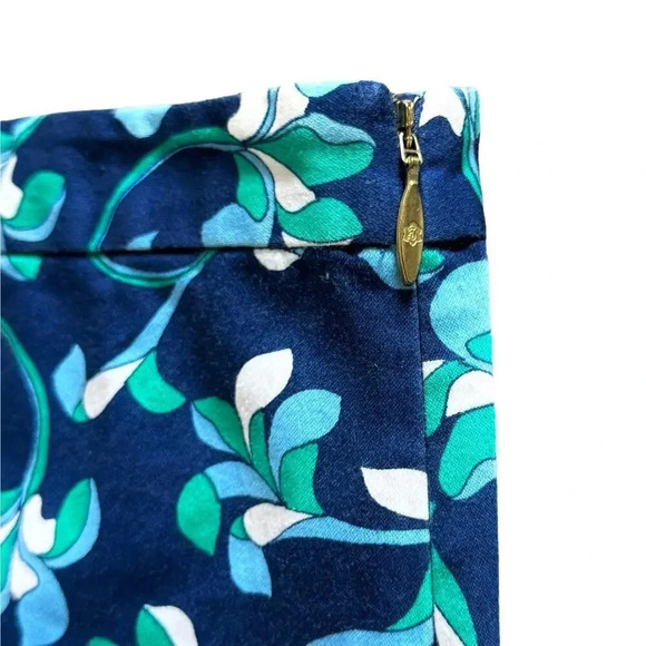 Draper James Graceland Floral Preppy Feminine Casual A-Line Skirt Size 4 - Picture 4 of 8
